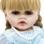 Силиконовая кукла Реборн девочка Таисия, 55 см-5